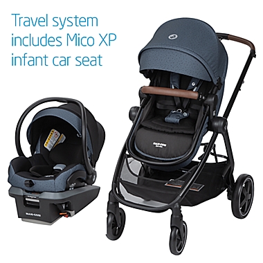 Maxi-Cosi&reg; Zelia&trade;&sup2; Max 5-in-1 Modular Travel System in Grey. View a larger version of this product image.