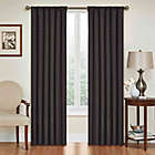 Alternate image 9 for Eclipse Kendall 95-Inch Rod Pocket Blackout Window Curtain Panel in Black (Single)