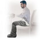 Alternate image 3 for Sharper Image&reg; Calming Cozy&trade; Massaging Electric Blanket with Sherpa Lining in Grey