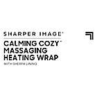 Alternate image 4 for Sharper Image&reg; Calming Cozy&trade; Massaging Heated Wrap with Sherpa Lining