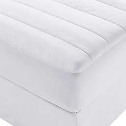 Brookstone® Queen Heated Mattress Pad in White