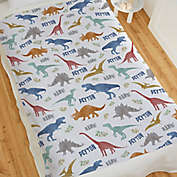Baby Dinosaur World Sweatshirt Blanket