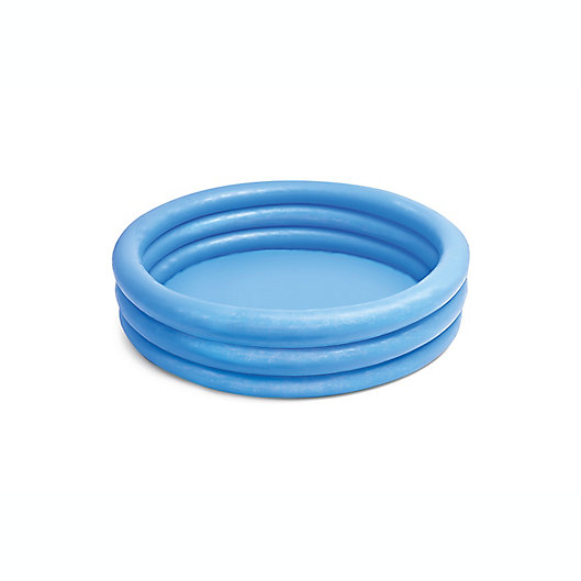 Alternate image 1 for Intex® Crystal Inflatable Pool in Blue