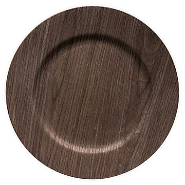 Bee &amp; Willow&trade; Wood Veneer Charger Plate in Natural. View a larger version of this product image.