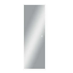 Neutype 64-Inch x 21-Inch LED Full-Length Rectangular Wall Mirror in Sliver