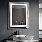 Alternate image 3 for Neutype 36-Inch x 30-Inch LED Rectangular Anti-Fog Vanity Mirror in Silver