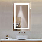 Alternate image 1 for Neutype 36-Inch x 21-Inch LED Rectangular Anti-Fog Vanity Mirror in Silver