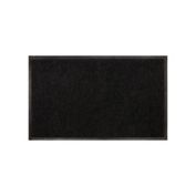 Simply Essential&trade; 17.5&quot; x 29.5&quot; Coil Trapper Door Mat in Black