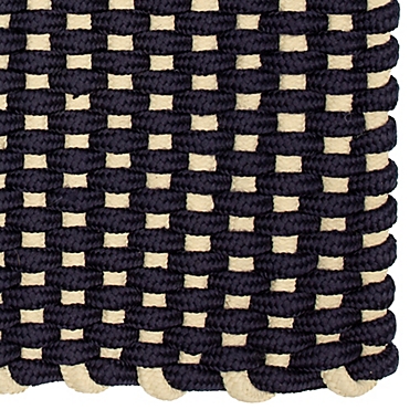 Bee &amp; Willow&trade; 18&quot; x 30&quot; Nautical Rope Door Mat in Navy <br />. View a larger version of this product image.
