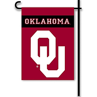 University of Oklahoma Double-Sided 13-Inch x 18-Inch Garden Flag. View a larger version of this product image.