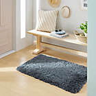 Alternate image 1 for Simply Essential&trade; Plush 2&#39;2 x 3&#39;8 Shag Accent Rug in Grey/Charcoal
