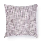 Bee &amp; Willow&trade; Textured Woven Square Outdoor Throw Pillow in Amaranth