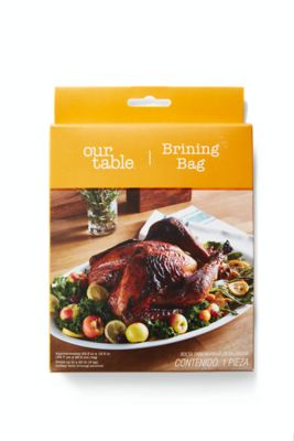 Our Table&trade; Large Double Seal Brining Bag with Gusseted Bottom