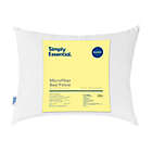 Alternate image 9 for Simply Essential&trade; Microfiber Standard/Queen Bed Pillow