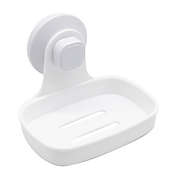 Simply Essential&trade; Suction Soap Dish in White