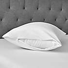 Alternate image 2 for Simply Essential&trade; Anti-Allergen Standard/Queen Pillow Protector