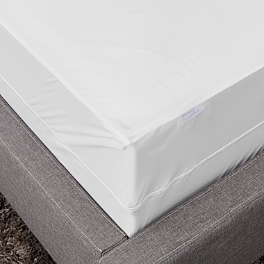 Fitted Vinyl Mattress Protector Lightweight Plastic Bed Cover Four Size 