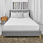 Alternate image 2 for Simply Essential&trade; Vinyl Zippered Waterproof Twin XL Mattress Protector