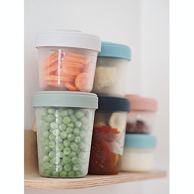 BEABA&reg; Clip 6-Piece Medium Food Storage Container Set. View a larger version of this product image.
