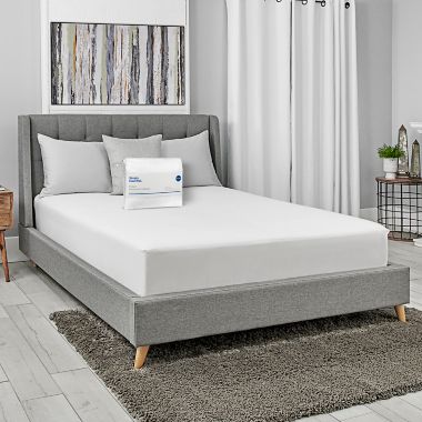 Simply Essential&trade; Waterproof Fitted Queen Mattress Cover. View a larger version of this product image.