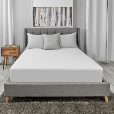 Simply Essential&trade; Waterproof Fitted Queen Mattress Cover. View a larger version of this product image.