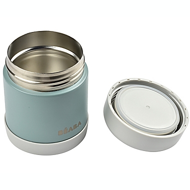 BEABA&reg; 10 oz. Stainless Steel Jar in Eucalyptus. View a larger version of this product image.