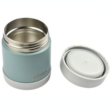 BEABA&reg; 10 oz. Stainless Steel Jar in Eucalyptus. View a larger version of this product image.