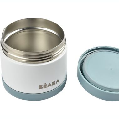 BEABA&reg; 16 oz. Stainless Steel Jar in Cloud. View a larger version of this product image.