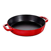 Staub 13-Inch Double Handle Fry Pan in Cherry