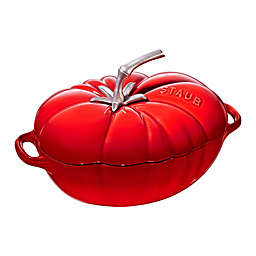 Staub 3 qt. Enameled Cast Iron Tomato Cocotte in Cherry
