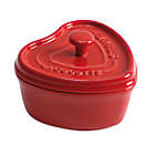 Alternate image 1 for Staub Heart Mini Cocotte in Cherry (Set of 3)