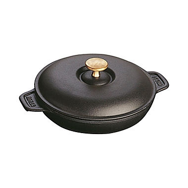 Staub 0.75-Quart Round Plate with Lid. View a larger version of this product image.