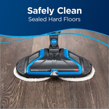 BISSELL&reg; SpinWave&trade; Plus Hard Floor Mop in Titanium. View a larger version of this product image.