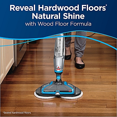 BISSELL&reg; SpinWave&trade; Plus Hard Floor Mop in Titanium. View a larger version of this product image.