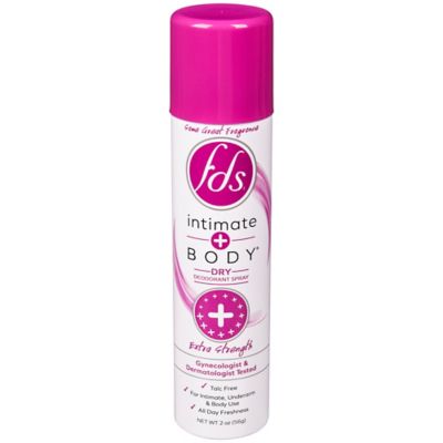 FDS Discreet 2 oz. Extra Strength Intimate Feminine Deodorant Spray