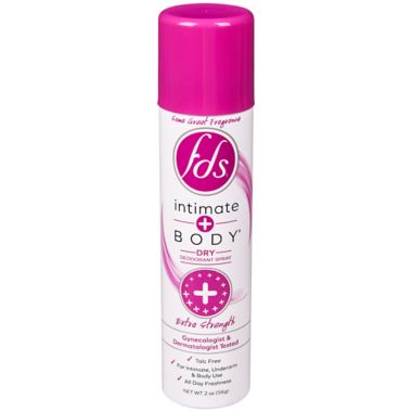 FDS Discreet 2 oz. Extra Strength&nbsp;Intimate Feminine Deodorant Spray. View a larger version of this product image.