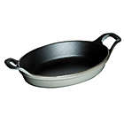Alternate image 0 for Staub 2.25 qt. Oval Baking Dish in Graphite Grey