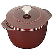 Staub 1.5 qt. Enameled Cast Iron Petite French Oven in Grenadine