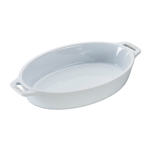 Le Creuset Stoneware 9-Inch Oval Baking Dish White