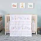Alternate image 0 for Trend Lab&reg; 3-Piece Crayon Jungle Cotton Crib Bedding Set in Grey/Orange