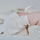 Alternate image 4 for goumi Size 0-3M Organic Cotton Knit Mitt and Bootie Set in Milk