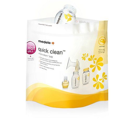 Alternate image 1 for Medela® Quick Clean™ 5-Pack Micro-Steam™ Bags