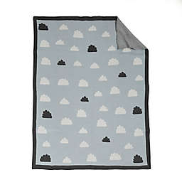 Baby's First by Nemcor Clouds Cotton Stroller Blanket
