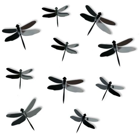 Tile and Furniture by EasySweetHome Large Damselflies Wall Decals Decals for Walls Bedroom D\u00e9cor Home D\u00e9cor Wall Decals Dragonflies