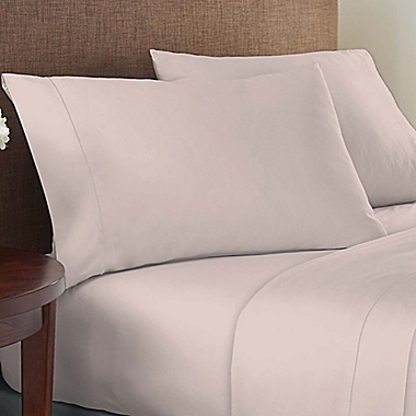 Therapedic&trade; 500-Thread-Count Tencel&reg; Queen Sheet Set in Morganite. View a larger version of this product image.