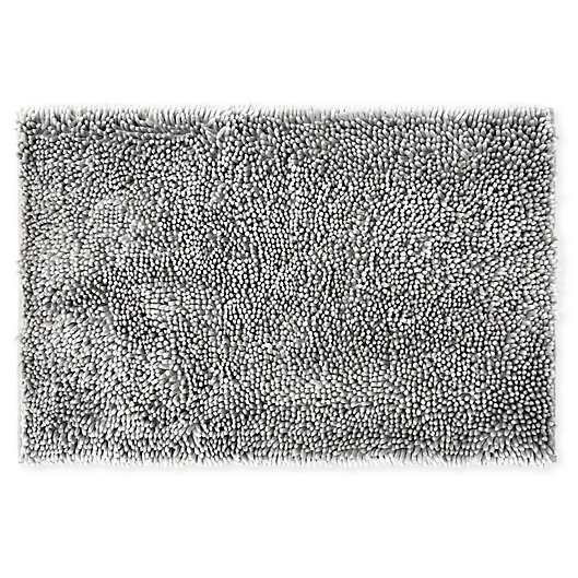 Alternate image 1 for Wild Sage™ Noodle 20-Inch x 32-Inch Bath Mat in Grey