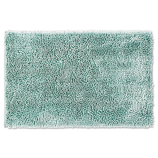 Alternate image 1 for Wild Sage™ Noodle 20-Inch x 32-Inch Bath Mat in Moonlight Jade