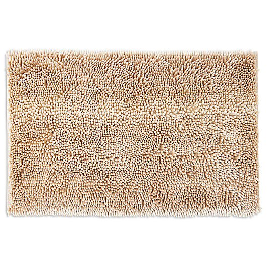 Alternate image 1 for Wild Sage™ Noodle 24-Inch x 40-Inch Bath Mat in Sand
