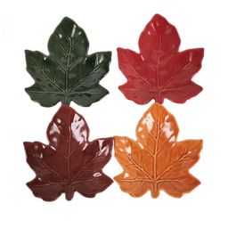 Leaf Appetizer Plates (Set of 4)