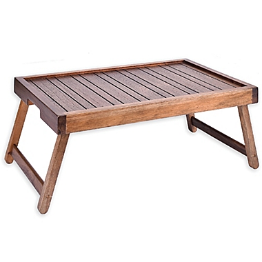 Bee &amp; Willow&trade; Bed Tray in Walnut. View a larger version of this product image.